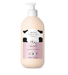 Loção Desodorante Hidratante Corporal Cuide-se Bem Deleite 400ml OBoticário