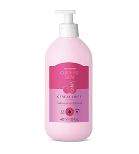 Loção Hidratante Desodorante Corporal Cuide-se Bem Cereja Livre 400ml