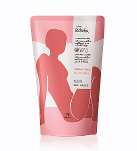 Refil Creme Desodorante Nutritivo para o Corpo Tododia Tâmara e Canela 400 ml