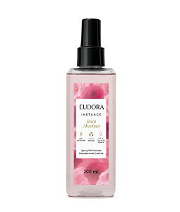 Spray Perfumado Desodorante Colônia Instance Rosa Absoluta 200ml