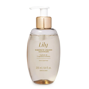 Sabonete Líquido Acetinado Lily 250ml OBoticário