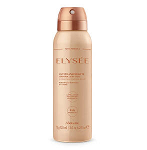 Desodorante Antitranspirante Aerossol Elysée 75g/125ml OBoticário