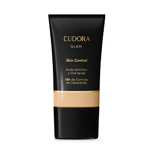 Base Líquida Glam Skin Control Cor 10 30ml Eudora