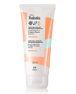Creme Desodorante Nutritivo para o Corpo Tododia Macadâmia 200ml Natura