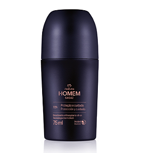 Desodorante Antitranspirante Roll-On Natura Homem Sagaz