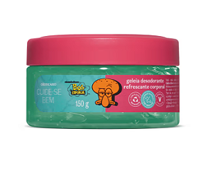 Geleia Desodorante Refrescante Corporal Cuide-se Bem Bob Esponja Lula Molusco 150g