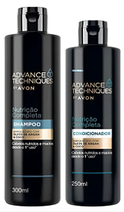 Kit Shampoo + Condicionador Nutrição Completa Avon Advance Techniques