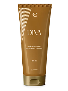 Loção Hidratante Desodorante Corporal Diva 200ml Eudora