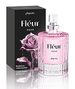 Fléur Rosé Desodorante Colônia Feminina 25ml Jequiti