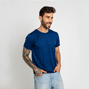 Camiseta Dry Fit Adulto Unissex Azul Royal