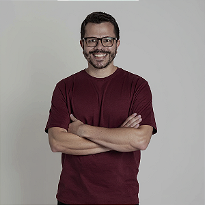 Camiseta Plus Size Algodão G4 e G5 Adulto Unissex Bordô