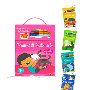 Livro Kit Mágico - para Colorir com Caneta Mágica (Capas Variadas)