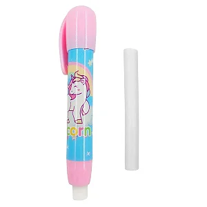 Borracha Retrátil Unicórnio – Kit com 3 Peças (Interponte)