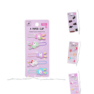 Clips Decorativo - Kit com 5 Clips MDF - Moure Jar