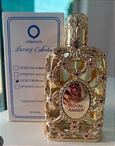 Tester Royal Amber - Orientica - Eau de Parfum - 80ml