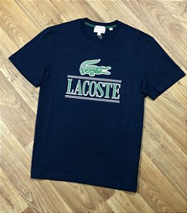 Camiseta Lacoste Coliseu Azul Marinho