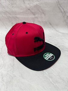 Boné Puma Aba Reta Vermelho