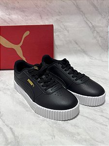 Tenis Puma Carina Preto/Branco