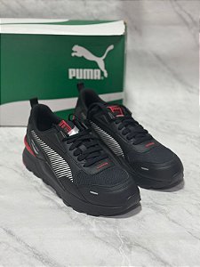 Tenis Puma Synth Pop Preto/Vermelho
