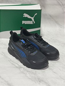 Tenis Puma Synth Pop Preto/ Azul