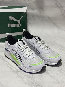 Tenis Puma Synth Pop Branco/Verde