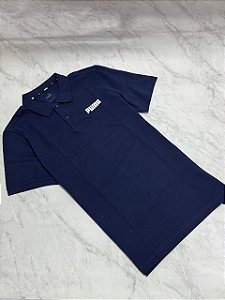 Polo Puma Azul Marinho