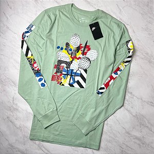 Camiseta Manga Nike Sportwear Cactos