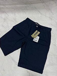 Bermuda Hering Sarja Azul Marinho