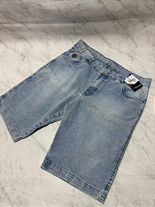 Bermuda Jeans Corte Reto