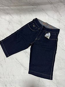 Bermuda Jeans Azul Escuro
