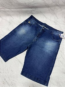 Bermuda Jeans Azul Escuro