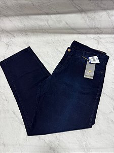 Calça Jeans Azul Escura (Corte Reto)