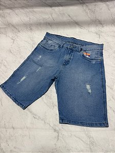 Bermuda Jeans (Corte Reto)