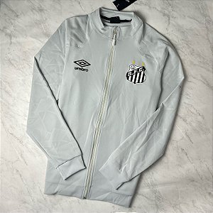 Jaqueta Treino Santos Fc Cinza