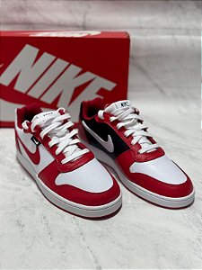 Tenis Nike Ebernon Low Vermelho/Branco