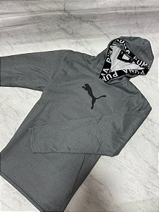 Moletom Puma Cinza Exclusivo