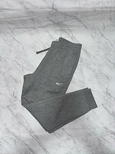 Calça Nike Mini Swoosh Cinza