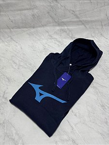 Moletom Mizuno Big Logo Azul Marinho