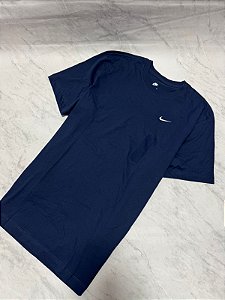 Camiseta nike mini swoosh azul marinho