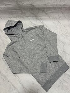 Moletom Puma mini logo Cinza Feminino