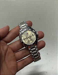 Relogio Tommy Hilfiger branco