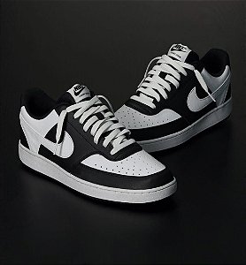 Tênis Nike Court Vision Panda (Preto / Branco)