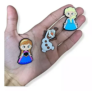 Kit Pins Pingentes,  Personagens - Frozen
