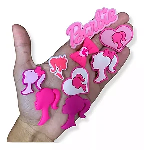 Kit Pins Pingentes,  Personagens - Barbie