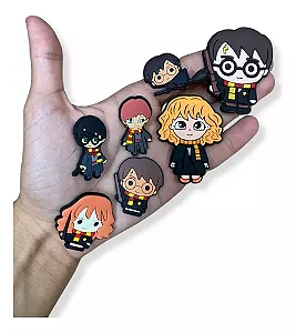 Kit Pins Cadarço de Tênis,  Personagens - Harry Potter