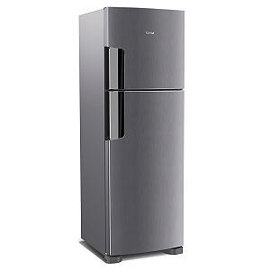 Geladeira Consul Frost Free Duplex 386 litros com Altura Flex cor Inox CRM44AK