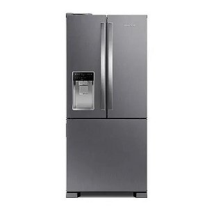Geladeira Frost Free Brastemp French Door 515 litros Inox com Água e Gelo na Porta - BRH85AK • 110V