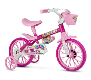 Bicicleta Aro 12 Flower da Nathor