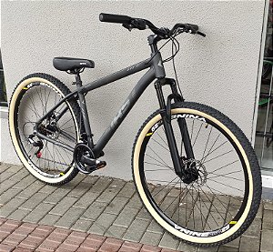 Bicicleta Aro 29 FIRST LIFTY 24V, Freio Hidráulico, Suspensão com Trava no Guidão, Câmbios diant. e Tras.Shimano