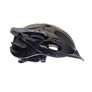 Capacete GTA Start M Brilho Preto com Sinalizador de Led